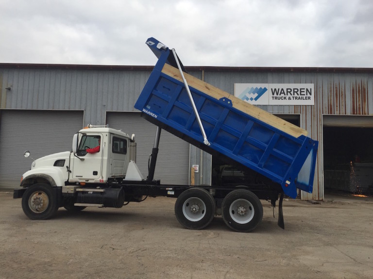 frameless 16 ft dump body