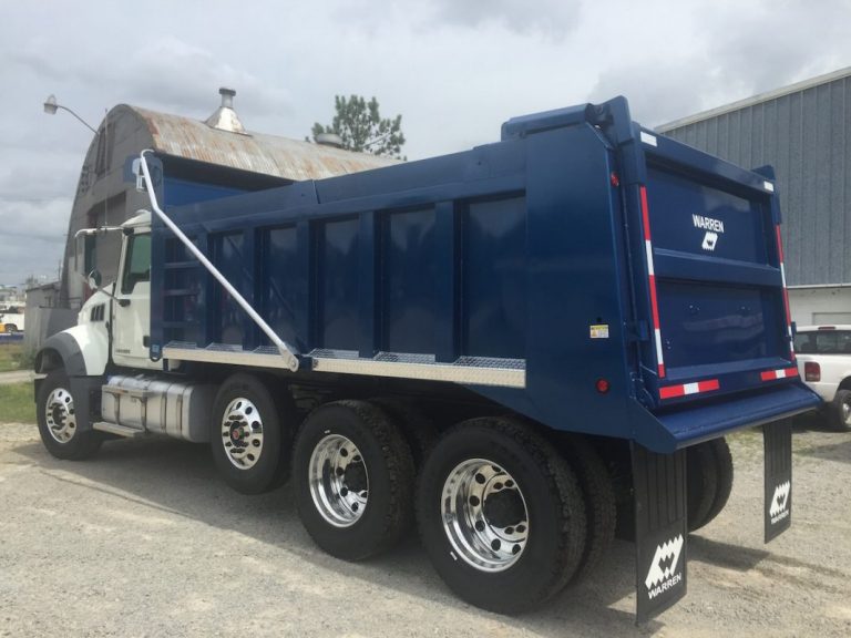 crossmemberless dump body